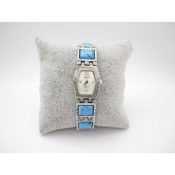 Women Novelle Quartz WR Analog 21mm Dial Causal Tank Style Watch (G446) - Picture 7 of 10